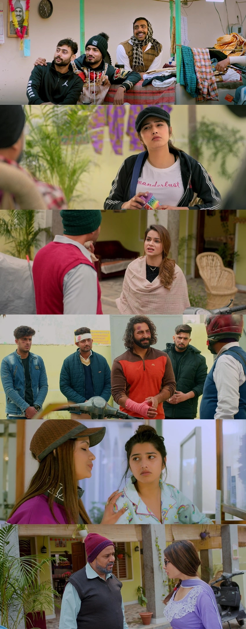 kuriyan , jawan , bapu , preshaan , 2021 , punjabi , dd2.0 , web-dl , full , movie